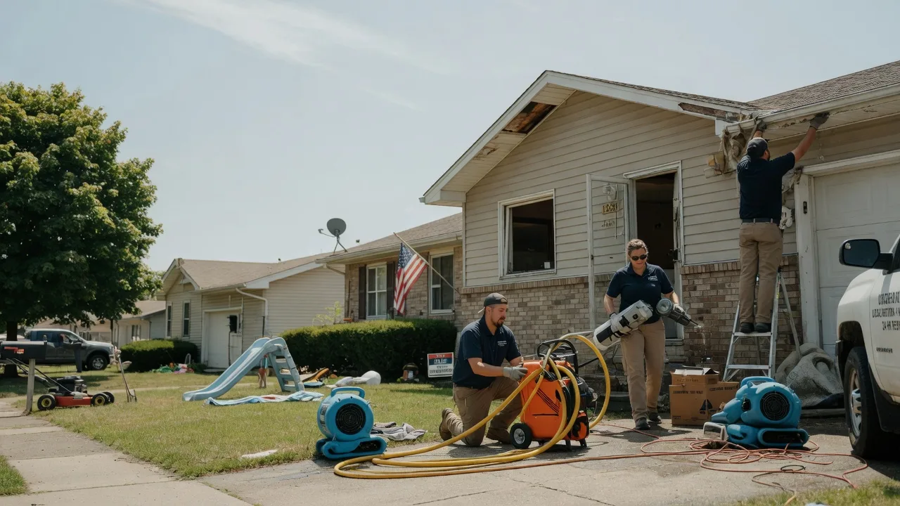 Water Damage Restoration in Bakersfield, VT near me